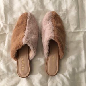 Kate Spade Jacob Faux Fur Slippers